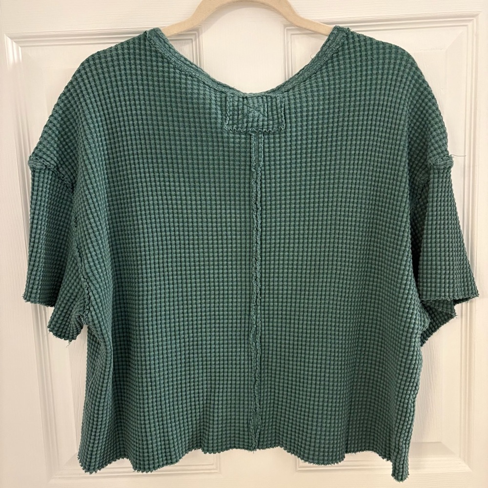 (Pilcro) Tee Pilcro Easy V-Neck Tee Anthropologie - Picture 3 of 4